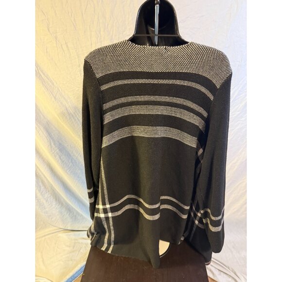 Charter Club Cardigan Sweater Plaid Warm Cozy Womens Plus Size 2X Open Front - Picture 3 of 3